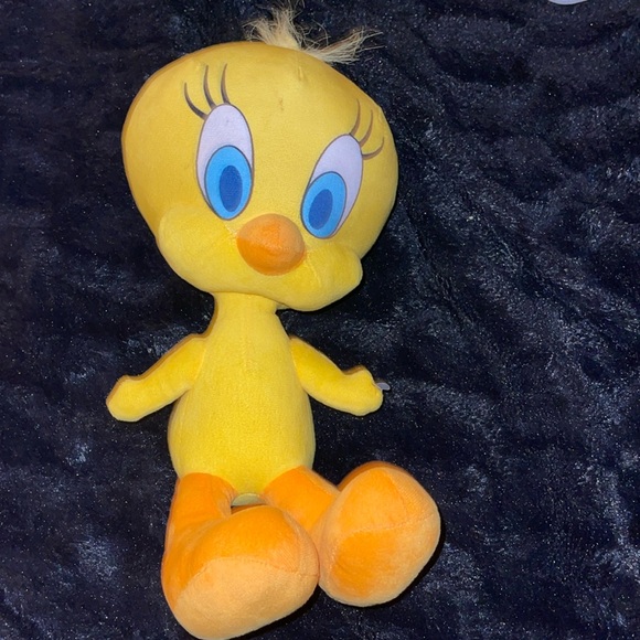 Yellow Tweety Bird Plush Toy - Picture 1 of 4